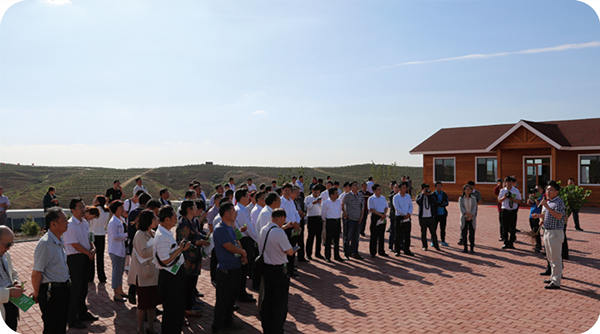 The promotion meeting for the transformation and upgrading of forest tree seedlings and flowers in Shandong Province was held at the base