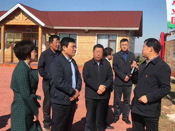 Liu Guowei, member of the Standing Committee of the Weifang Municipal Party Committee and Minister of Organization, visited the base to investigate and innovate and improve the work of 